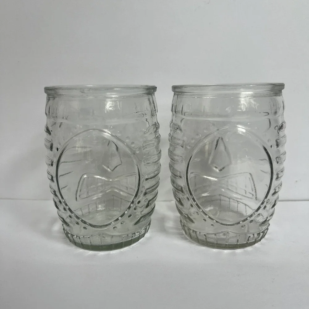 VTG Libbey Tiki Glasses Pair 4.5
